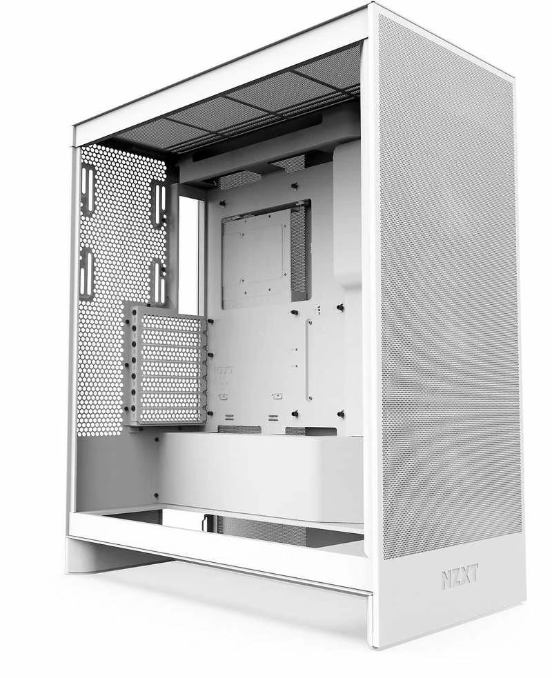 NZXT korpusas H7 Flow 2024 langas Baltas