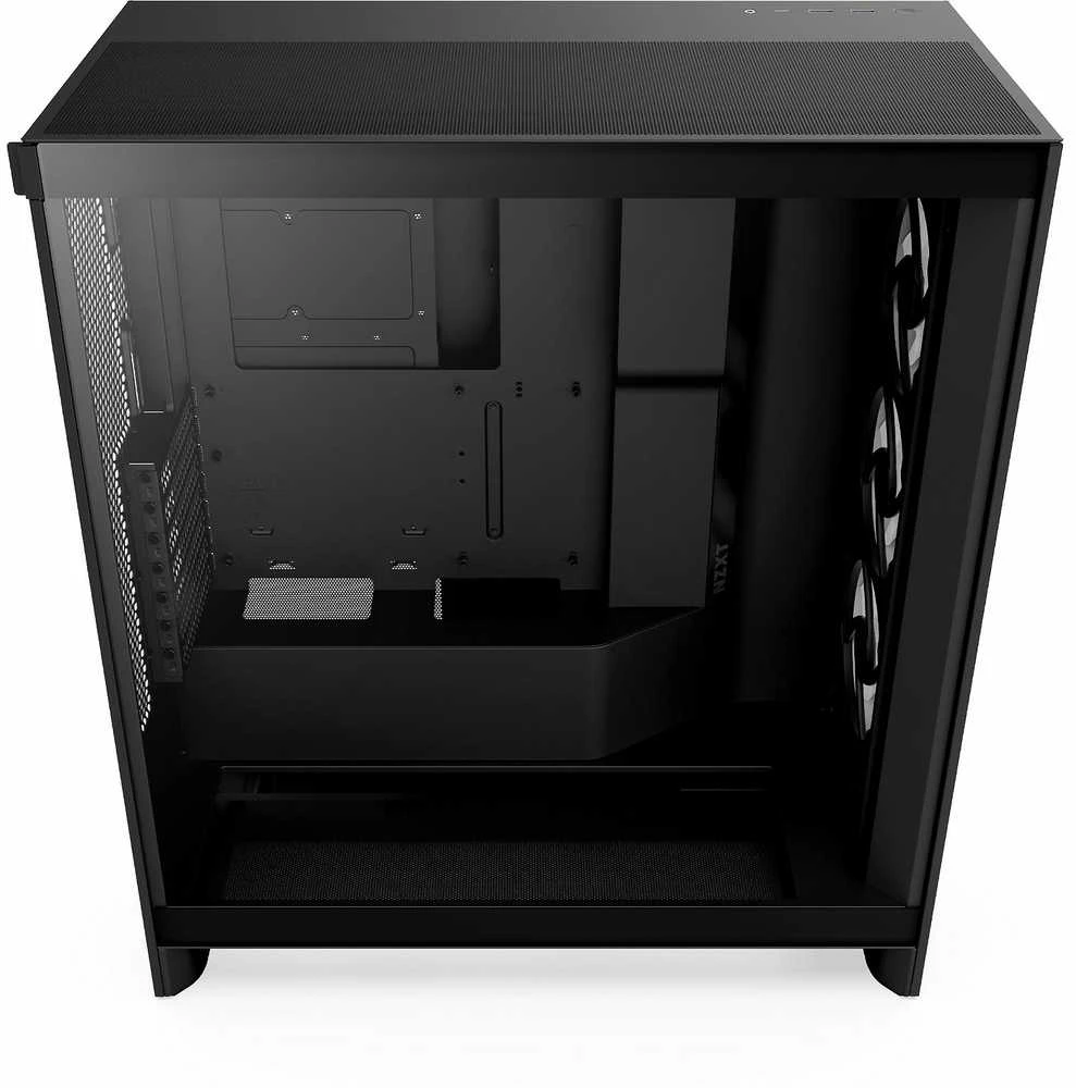 NZXT kompiuterio korpusas H7 Flow RGB 2024 midi bokštas juodas