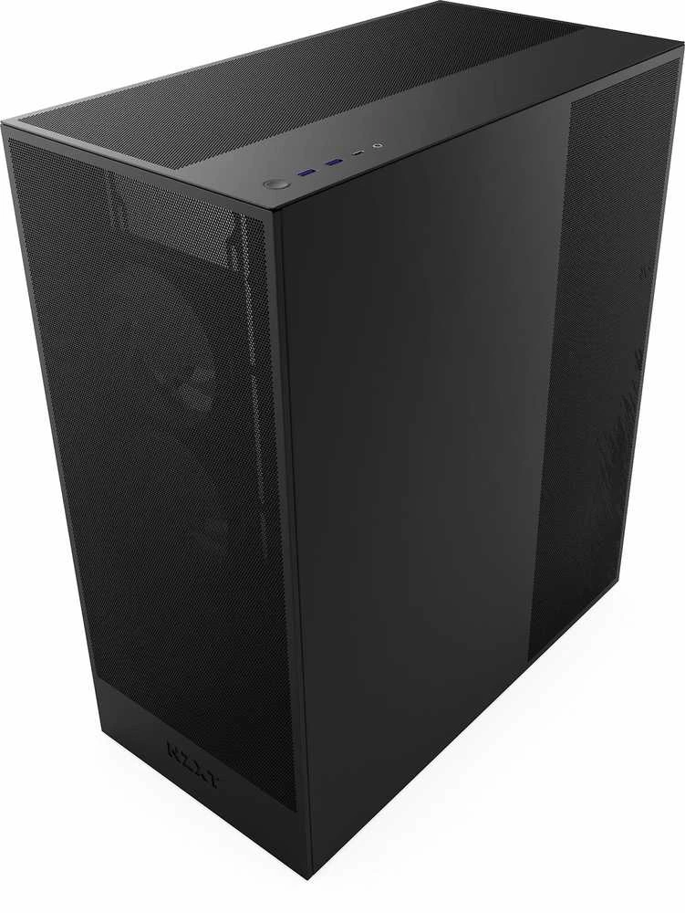 NZXT kompiuterio korpusas H7 Flow RGB 2024 midi bokštas juodas