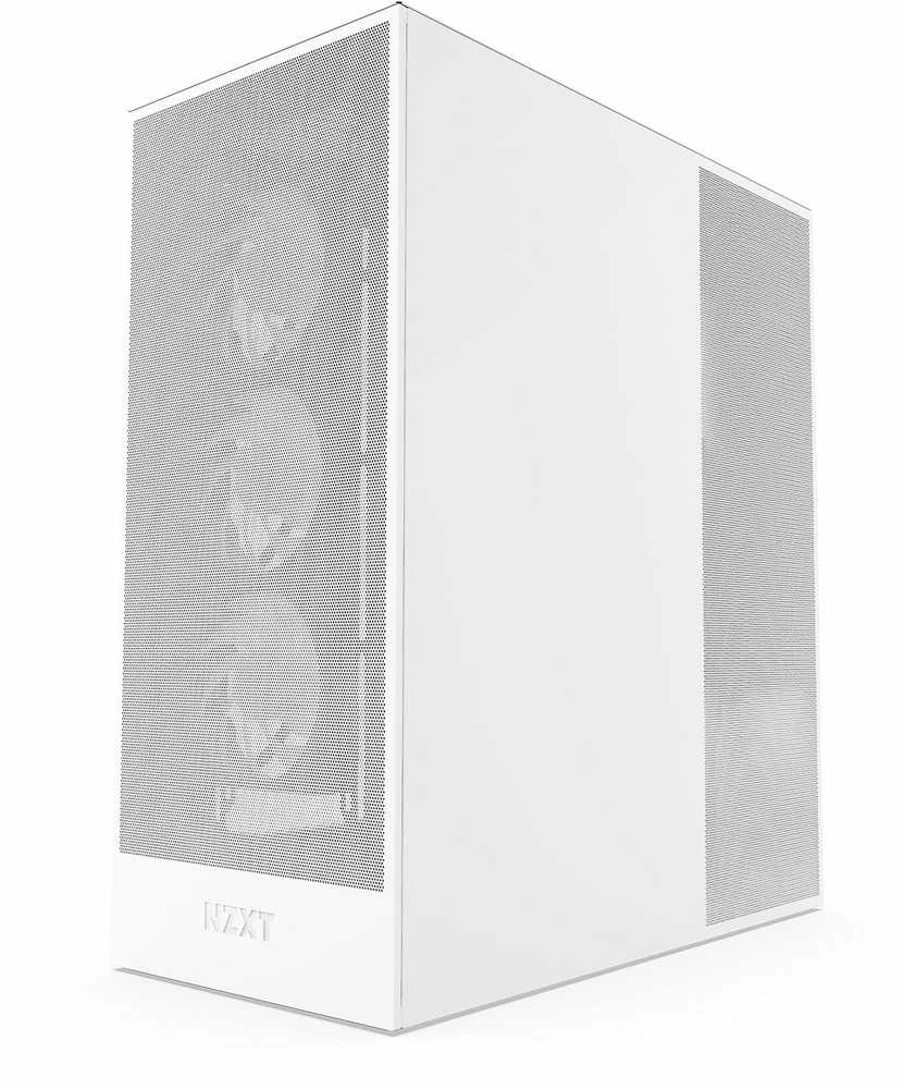 NZXT PC dėklas H7 Flow RGB midi bokštas baltas