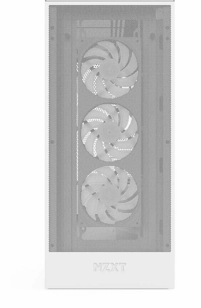 NZXT PC dėklas H7 Flow RGB midi bokštas baltas
