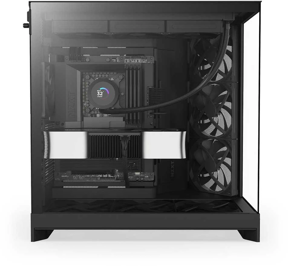 NZXT H9 Flow Midi Tower Juodas