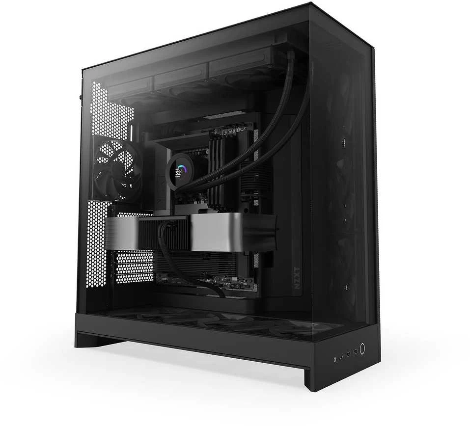 NZXT H9 Flow Midi Tower Juodas