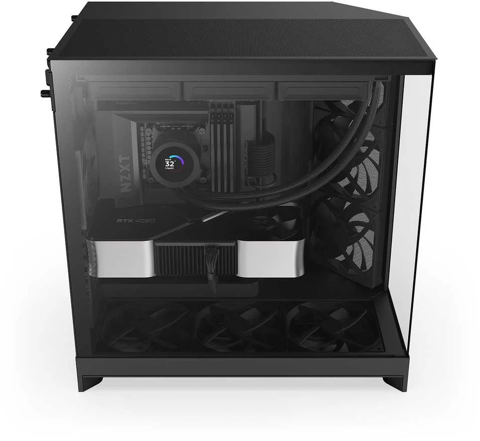 NZXT H9 Flow Midi Tower Juodas
