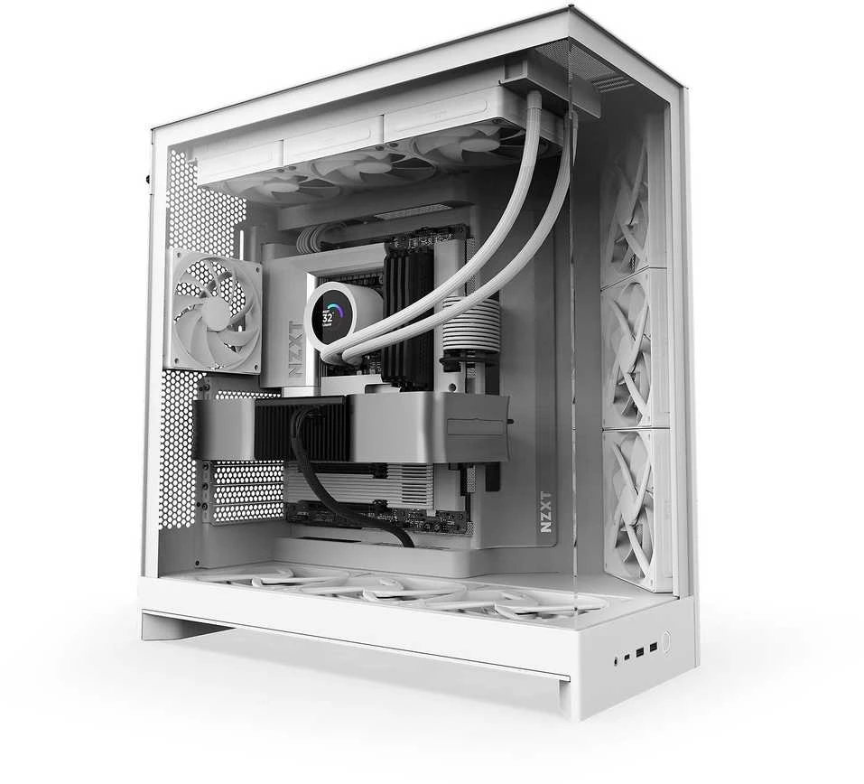 NZXT H9 Flow (2025) balta