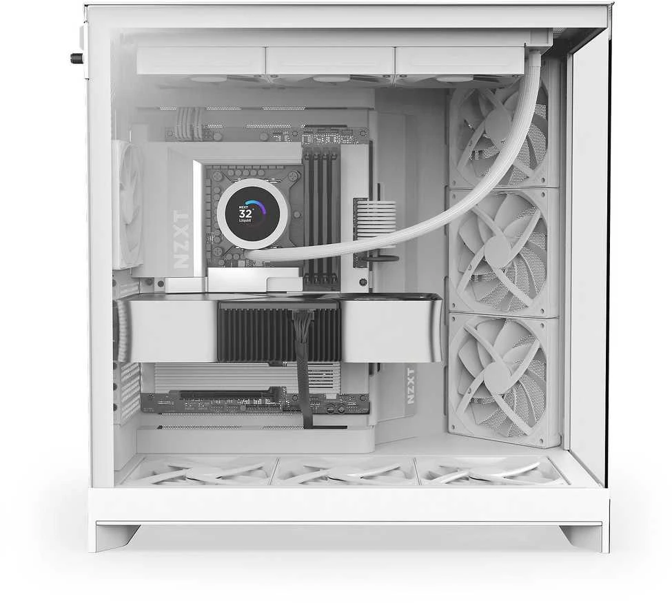 NZXT H9 Flow (2025) balta