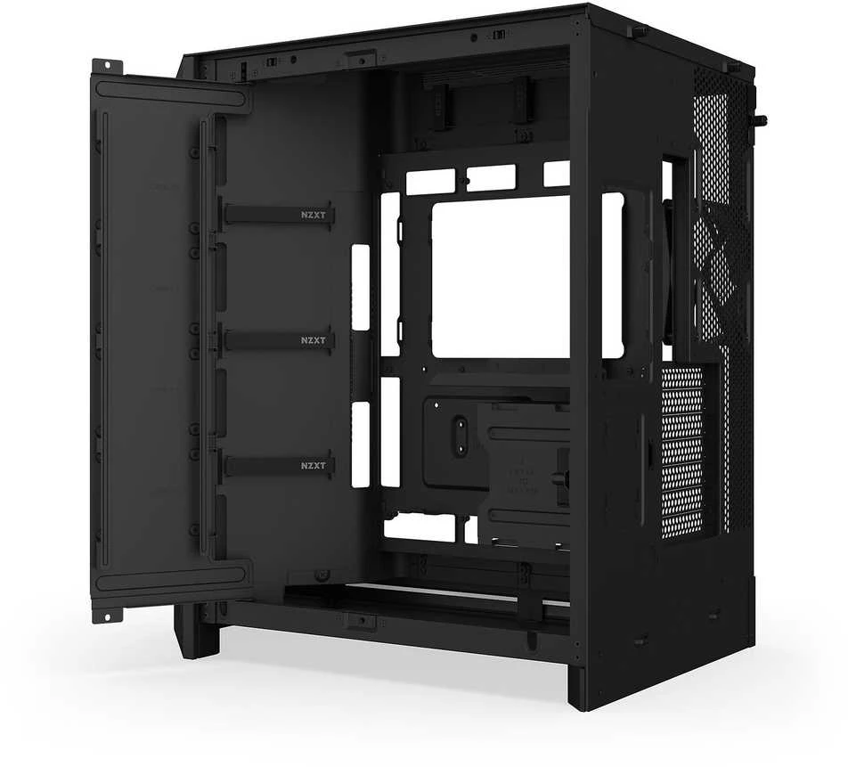 NZXT H9 Flow RGB+ (2025) juoda