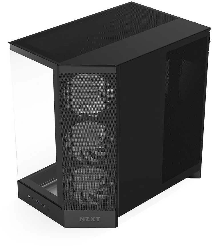 NZXT H9 Flow RGB Midi Tower Juodas