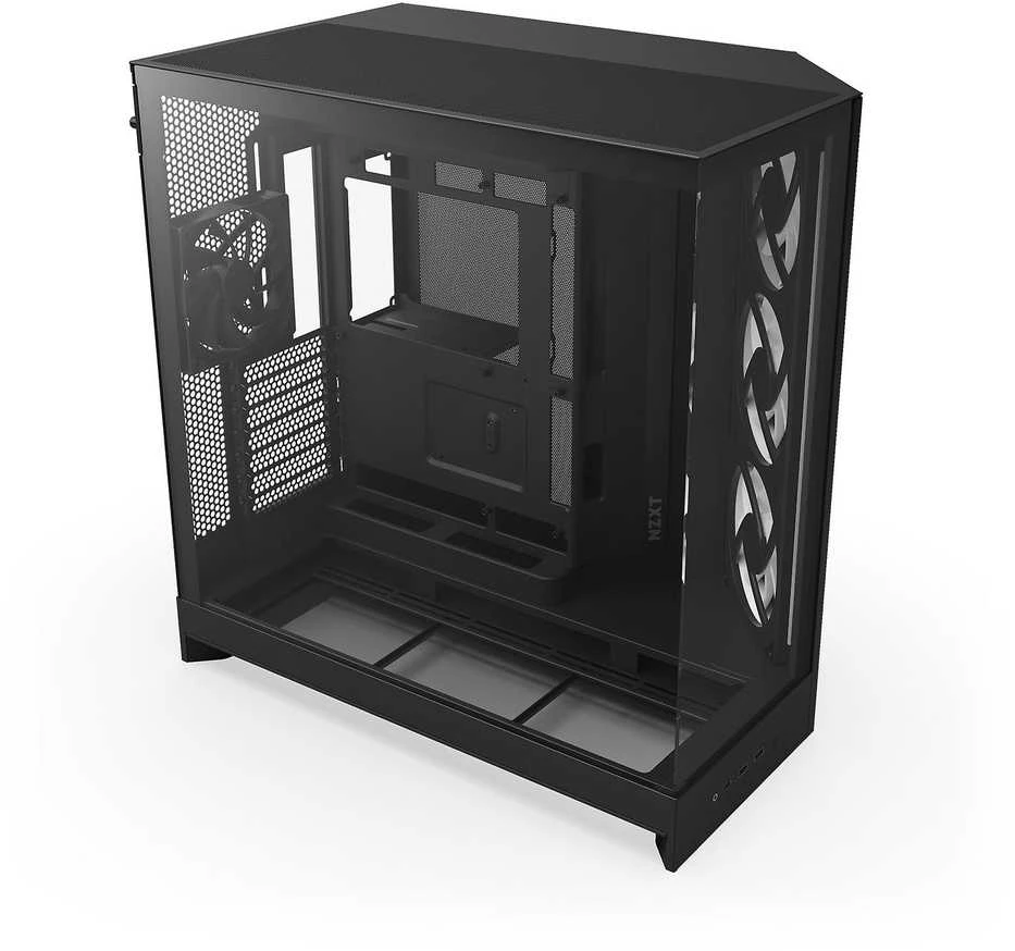 NZXT H9 Flow RGB Midi Tower Juodas