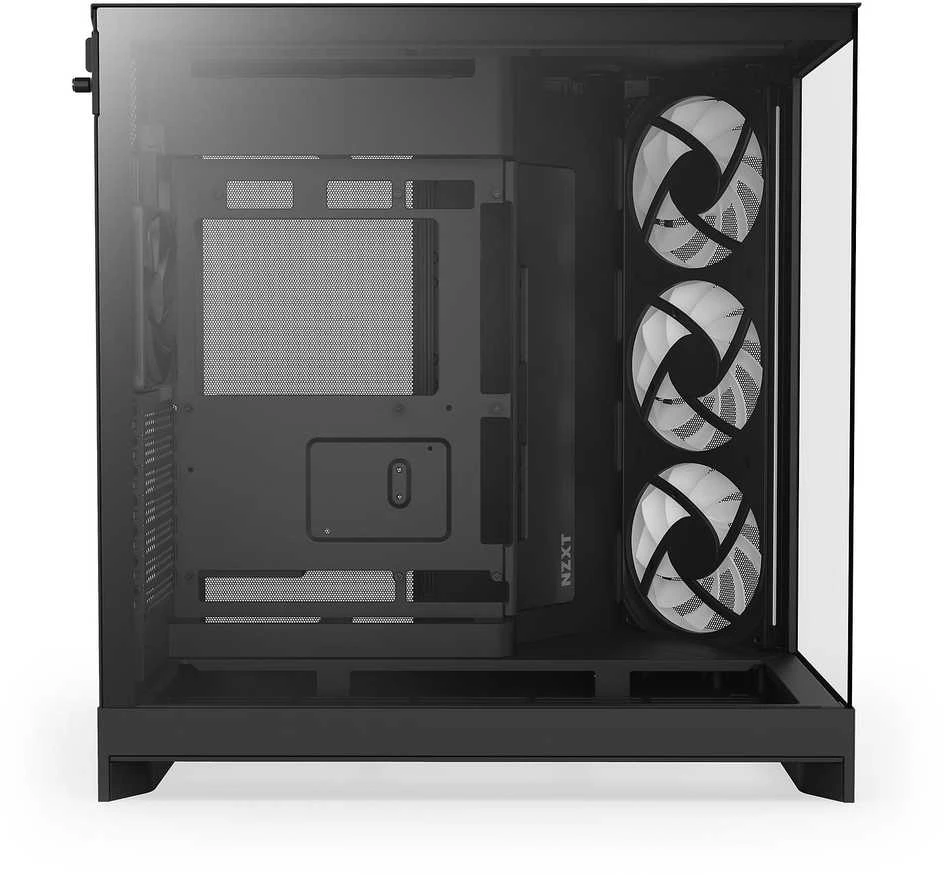 NZXT H9 Flow RGB Midi Tower Juodas