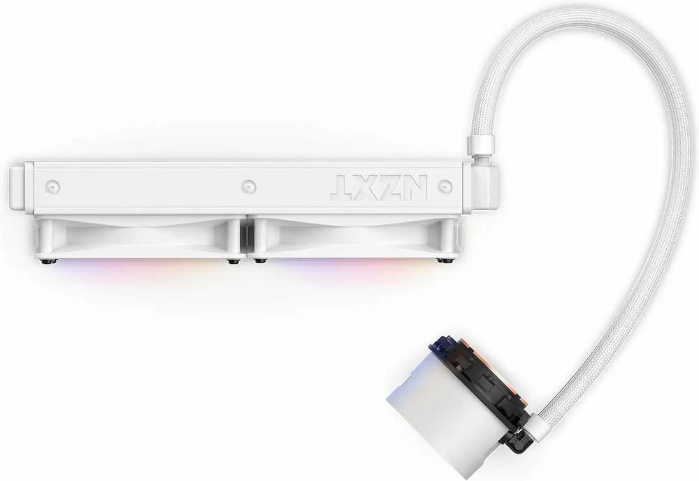 NZXT vandens aušinimas Kraken 240 RGB LCD Baltas