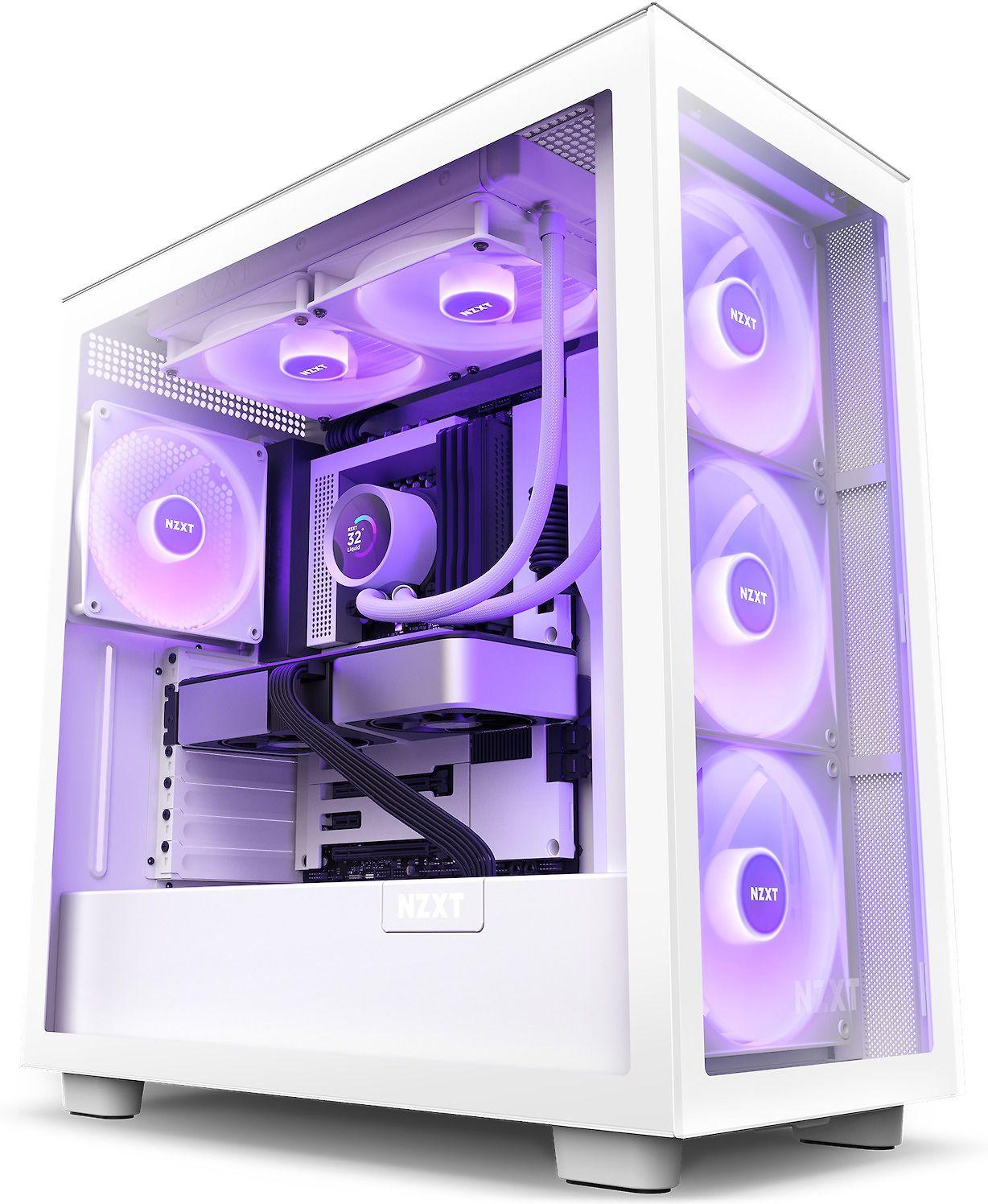 NZXT CPU vandens aušinimas Kraken 280 RGB LCD Baltas
