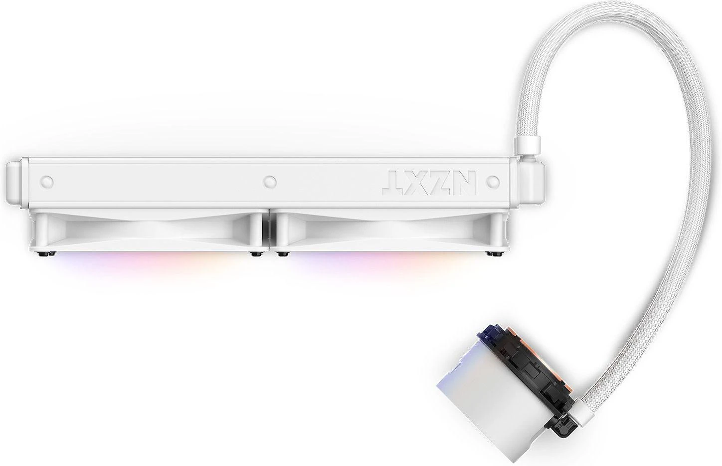NZXT CPU vandens aušinimas Kraken 280 RGB LCD Baltas