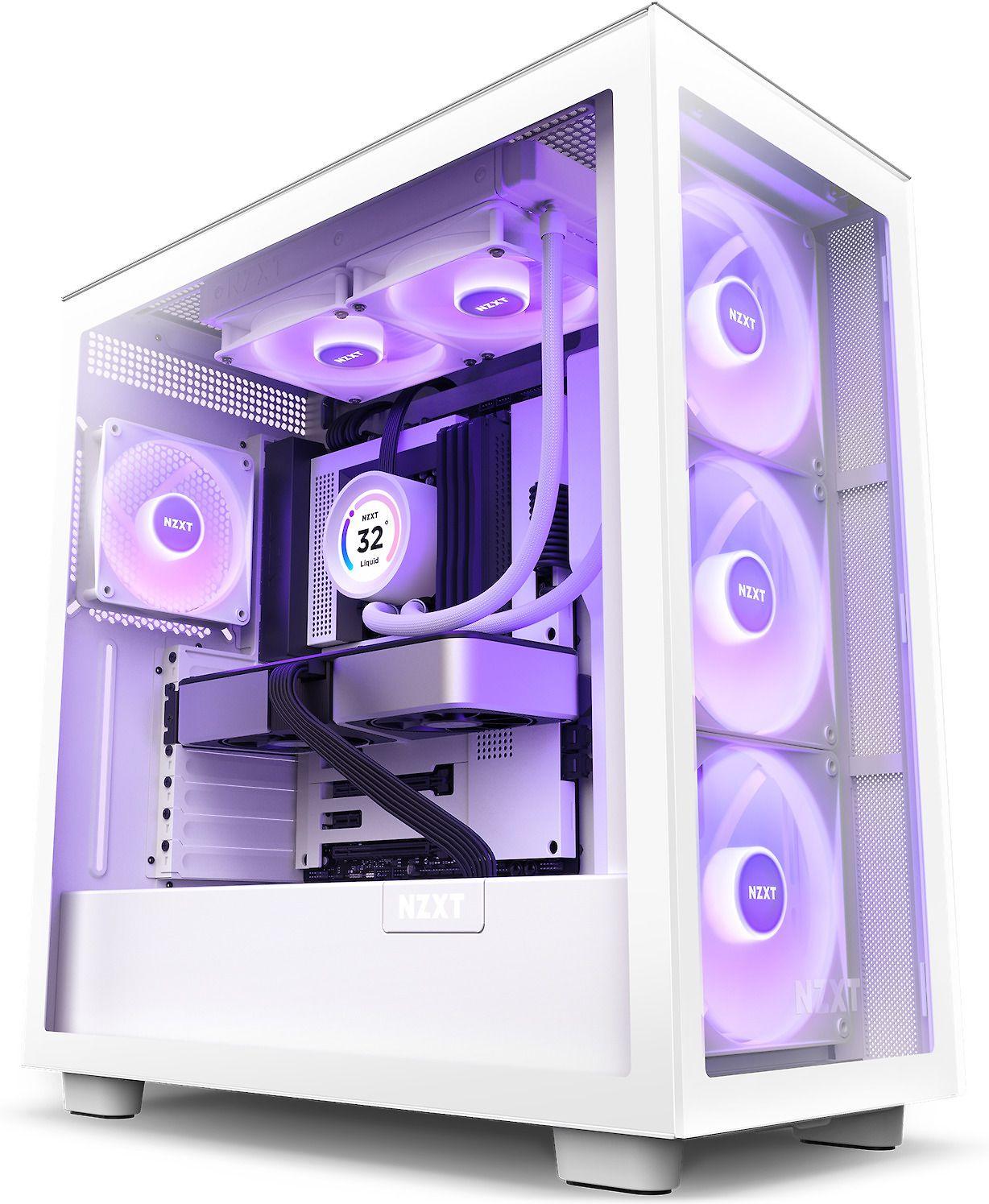 NZXT CPU vandens aušinimas Kraken Elite 240 RGB LCD Baltas