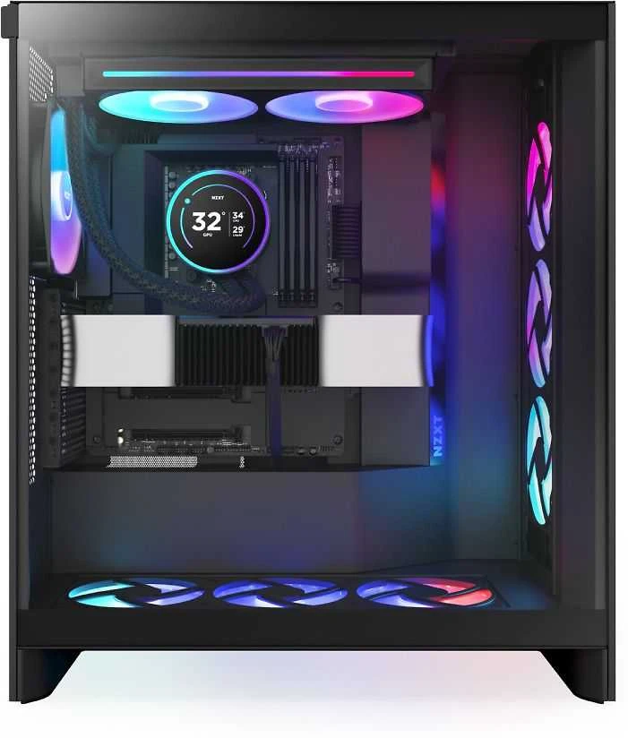 NZXT Kraken Elite 280 RGB V2 LCD juoda