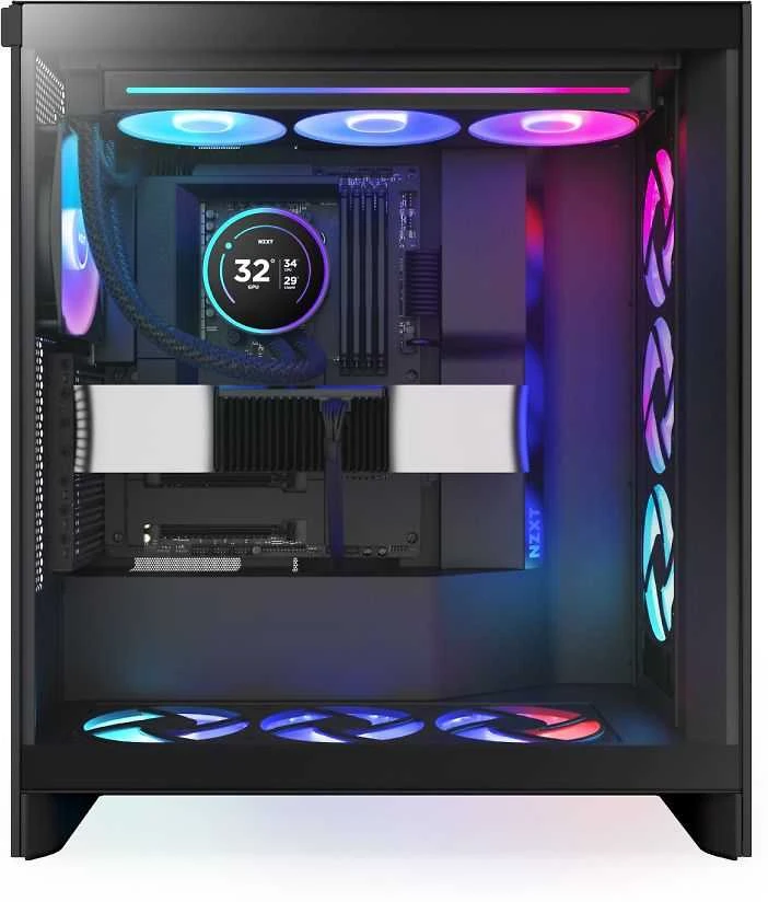 NZXT Kraken Elite 360 RGB V2 LCD juoda