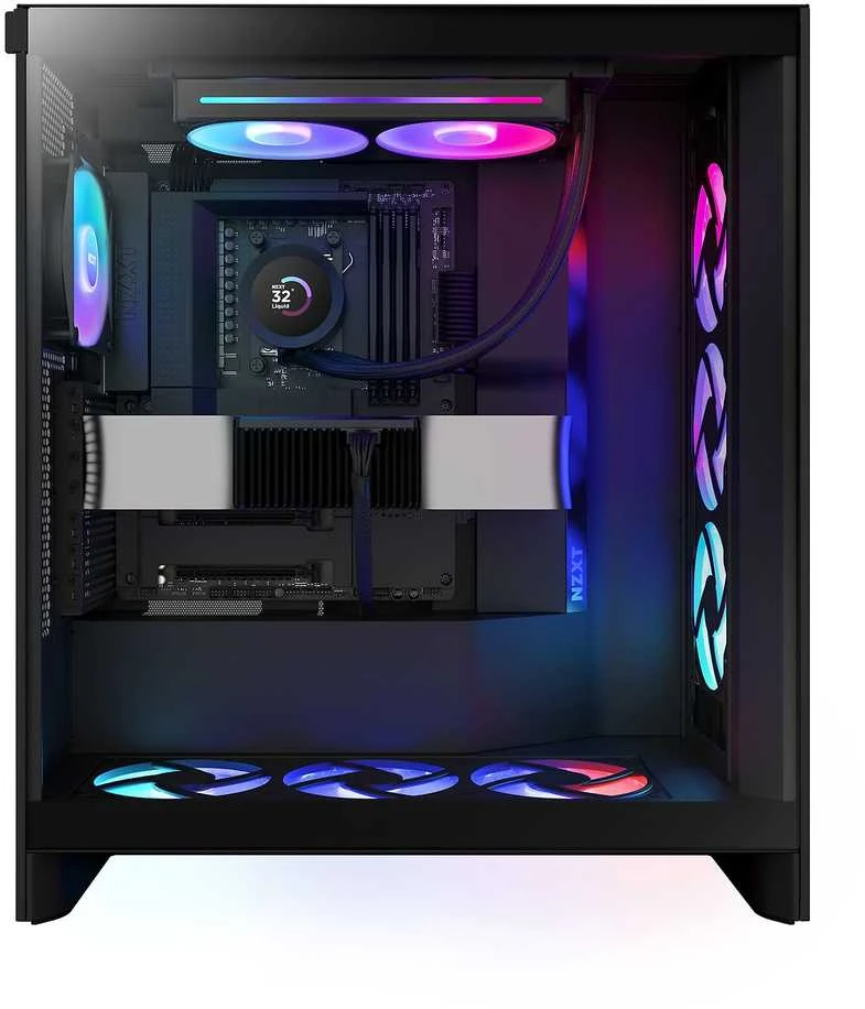 NZXT Kraken aušintuvas su ekranu kompiuteryje