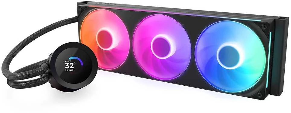 NZXT Kraken 360 RGB aušintuvas su LCD ekranu