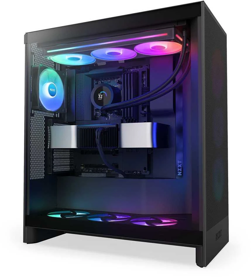 NZXT Kraken Plus 360 RGB AiO Vanduo Cooling – 360mm, juodas