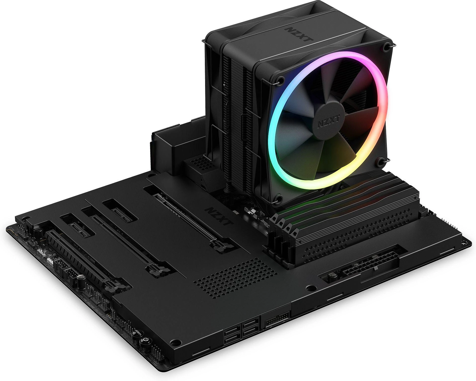 NZXT CPU aušinimas T120 RGB juodas