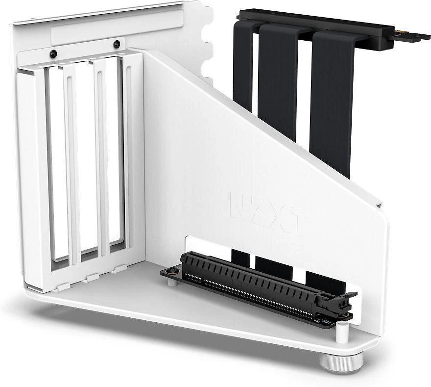 NZXT vertikalios vaizdo plokštės tvirtinimo kronšteinas NZXT (PCIE 4.0) balta