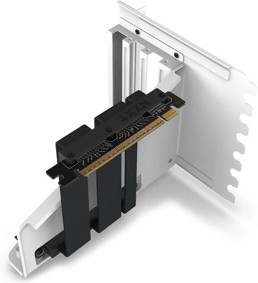 NZXT vertikalios vaizdo plokštės tvirtinimo kronšteinas NZXT (PCIE 4.0) balta