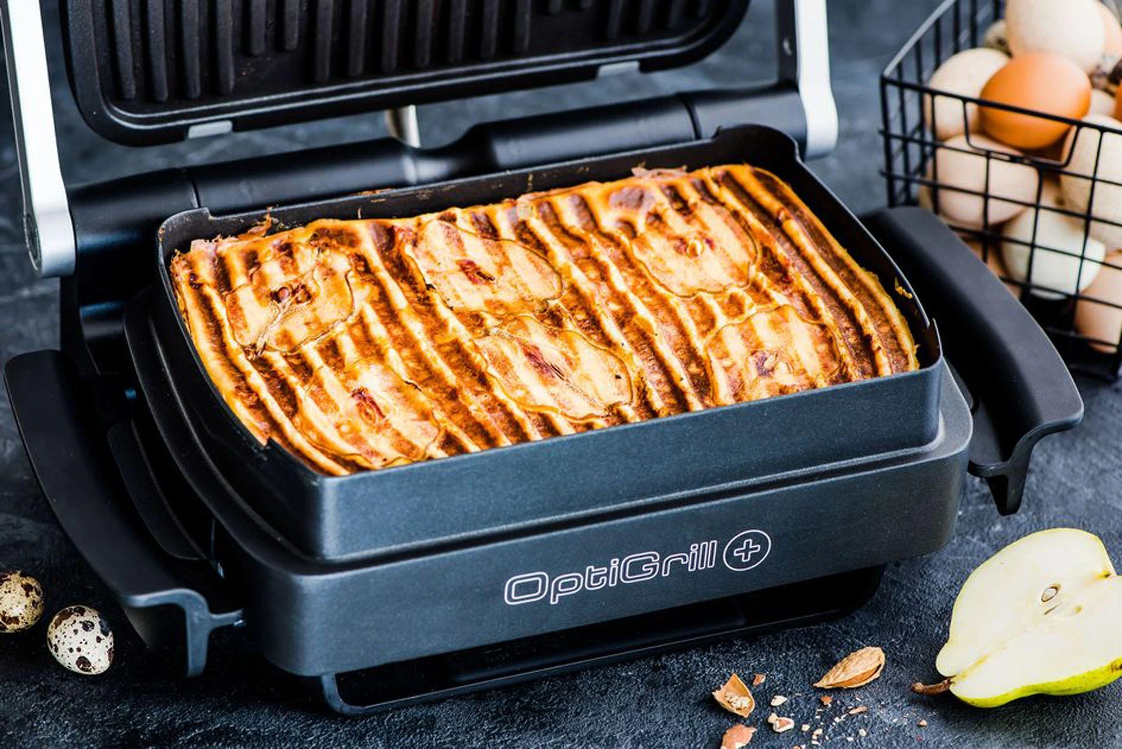 Keičiamos plokštės prie OptiGrill Elite Tefal Snacking baking