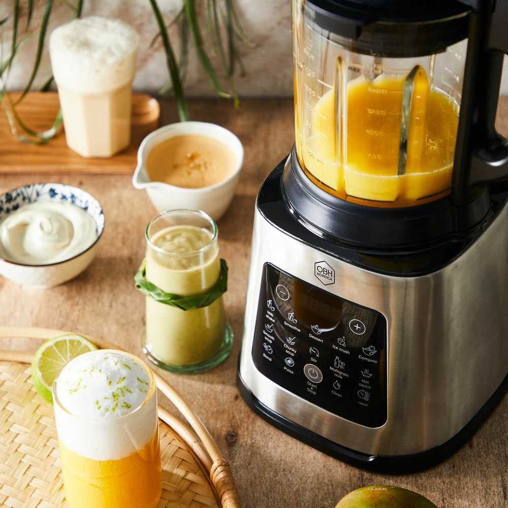 OBH Nordica Perfectmix Cook maišytuvas, nerūdijančio plieno/juodas