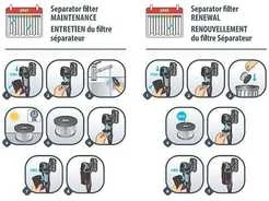 Rowenta Tefal EPA filtras, skirtas X-Force Flex 11.60 TY98 ir X-Force Flex 14.60 TY99