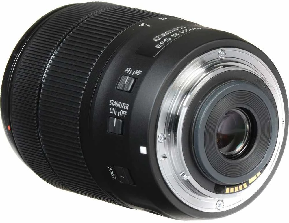 Objektyvas Canon EF-S18-135 IS USM Juoda