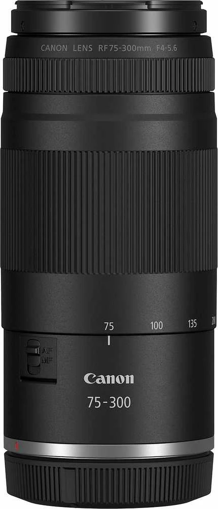 „Canon RF 75-300mm F4-5.6“ objektyvas