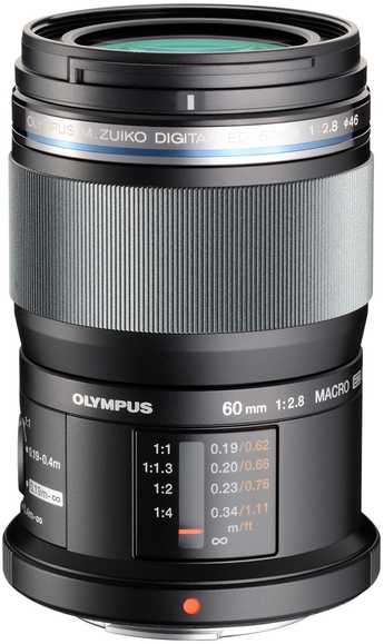 Objektyvas Om Digital Solutions Olympus Om System OM System M.Zuiko 60mm F2.8 Macro (Juodas)