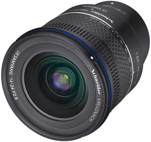 Objektyvas „Samyang AF 14-24mm F/2.8 L“ jungtis (viso kadro ir APS-C)
