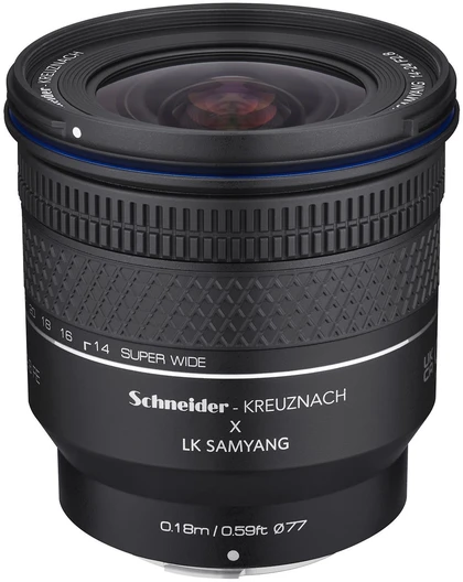 Objektyvas „Samyang AF 14-24mm F/2.8 L“ jungtis (viso kadro ir APS-C)