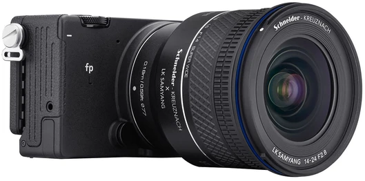 Objektyvas „Samyang AF 14-24mm F/2.8 L“ jungtis (viso kadro ir APS-C)