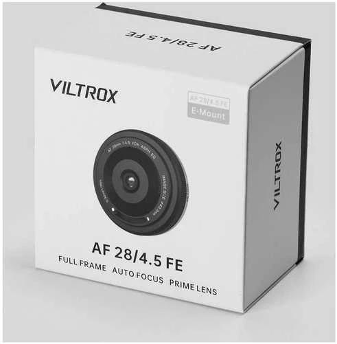 Objektyvas - Viltrox AF 28mm F4.5 FE E-Mount plataus kampo fiksuoto židinio objektyvas