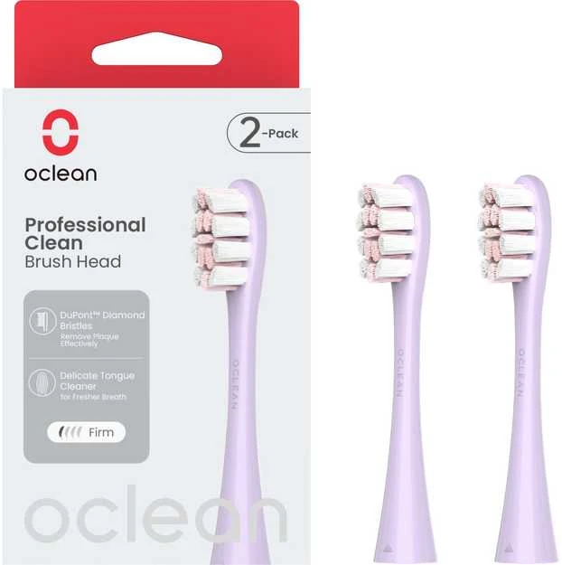 Oclean P1C13 šepetėlio galvutės 2vnt violetinės