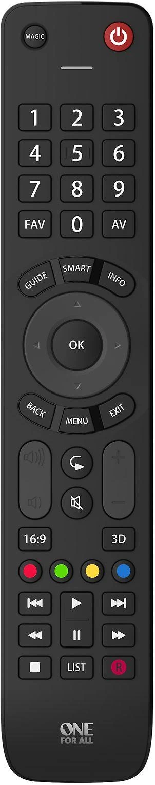 One For All ONE Visiems 1, universalus nuotolinio valdymo pultas Evolve TV