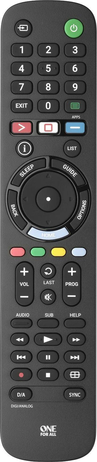 One For All VIENAS VISIEMS URC4912 Sony pakaitinis nuotolinio valdymo pultas Sony
