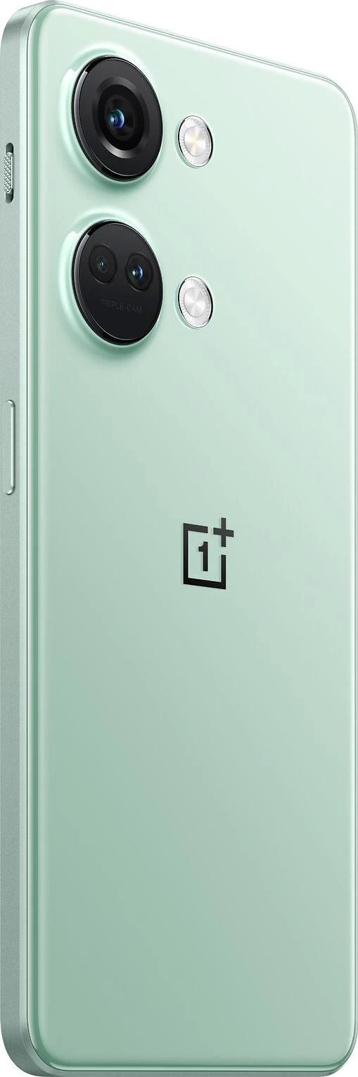 OnePlus | Nord | 3 | Miglotas Žalias | 6,74 colio | Skystas AMOLED | 1240 x 2772 | Mediatek MT6983 | Matmenys 9000 (4 nm) | Vidinė RAM 8 GB | 128 GB | Dvi SIM kortelės | Nano-SIM | 4G | 5G | Pagrindinė kamera 50+8+2 MP | Antrinė kamera 16 MP |. 13 |