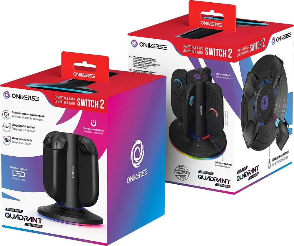 „Oniverse Swich 2 Joy-Con“ įkrovimo stotelė