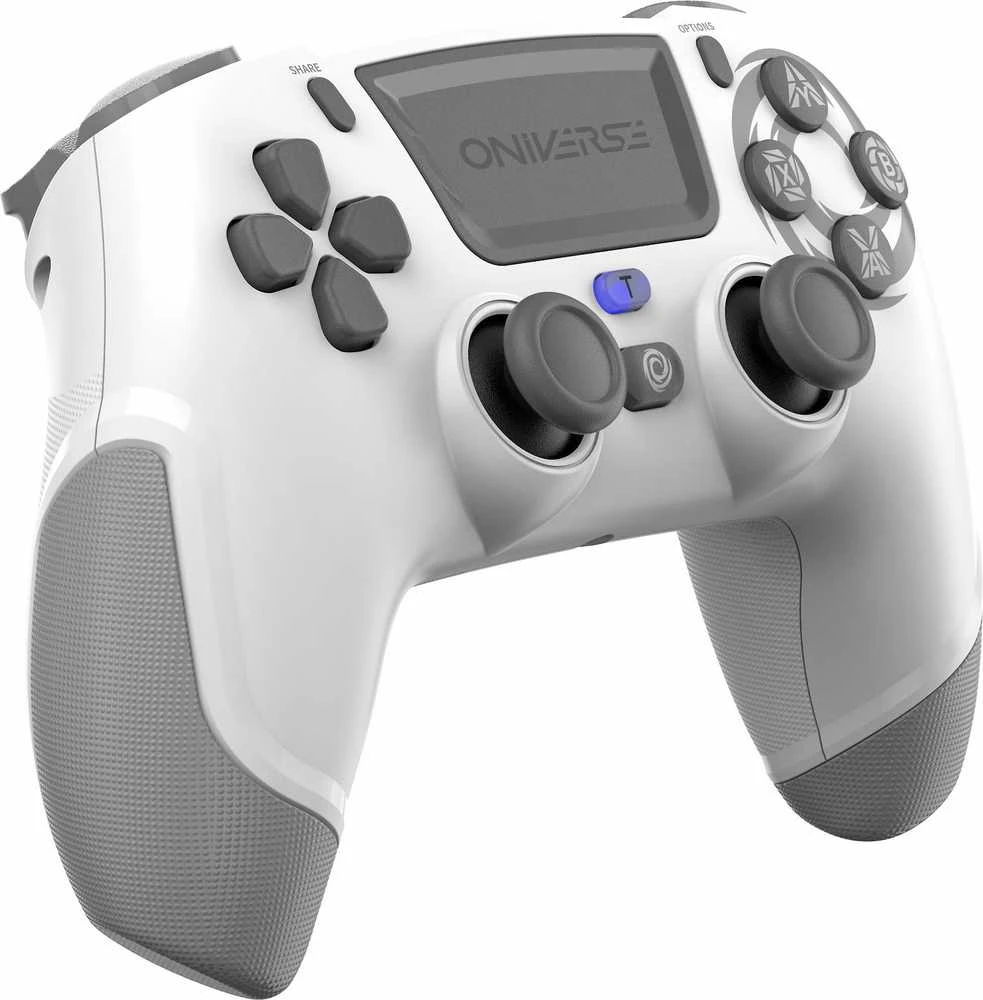 ONIVERSE Belaidis PS4 „Revolt Bluetooth“ valdiklis „Wasp“ – baltas