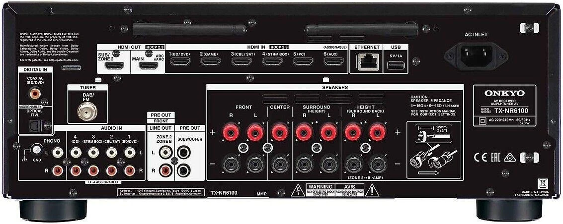 ONKYO TX-NR6100 IMtuvas