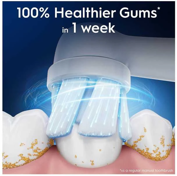 Oral-B Ts iO Apsauginės Balto Plovimo Galvutės 4 Vnt.