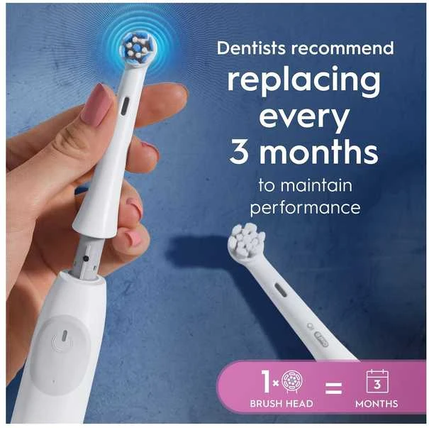 „Oral-B iO Gentle Care“ keičiami dantų šepetėliai, 2 vnt.
