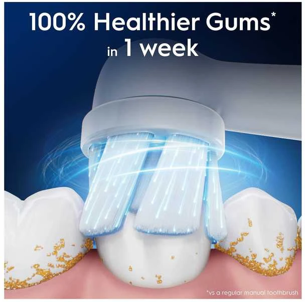 Braun Oral-B antgalis veiksmo režime