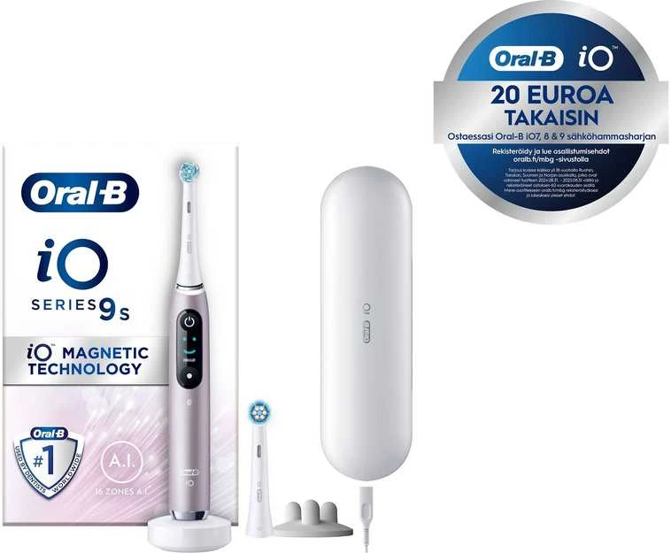 Dantų šepetėlis Oral-B iO Series 9s sähköhammasharja, ruusu