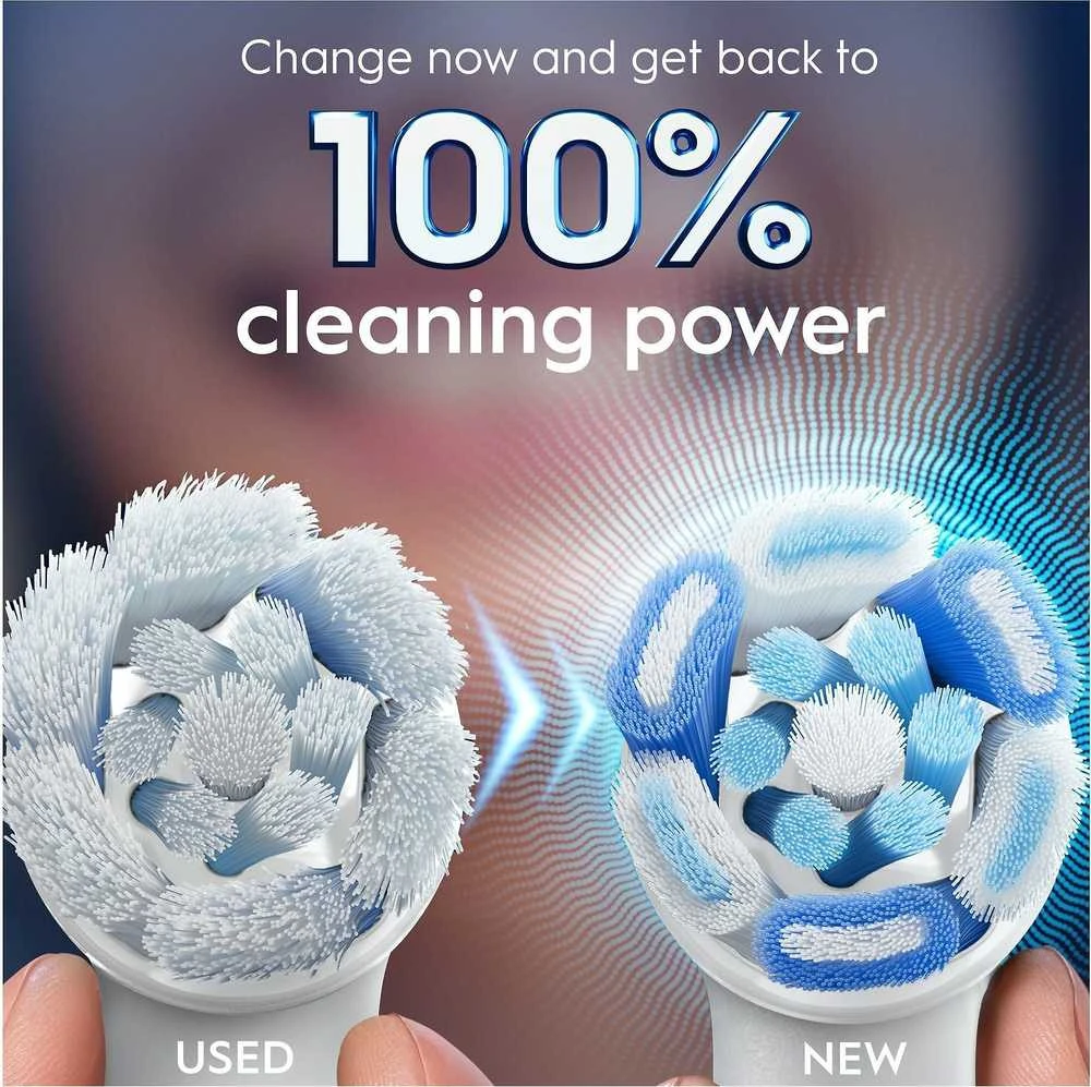 Oral-B iO Ultimate Clean dantų šepetėlio galvutė, 6 vnt.