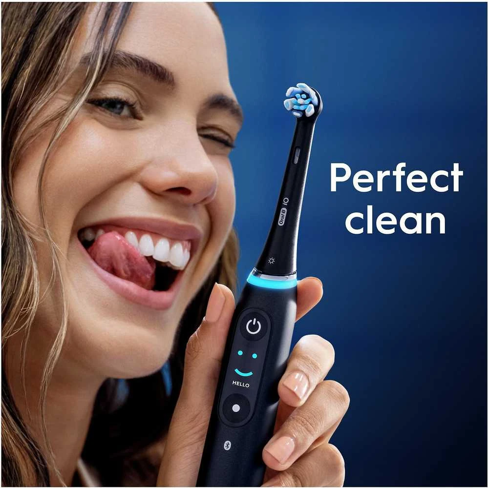 Oral-B iO Ultimate Clean vaihtoharjat, 6 kpl, musta