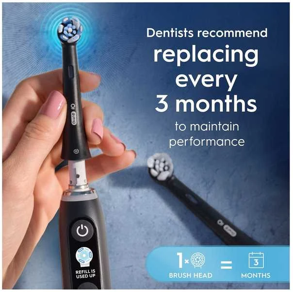 Braun Oral-B 80782592, 2 vnt., Juoda, Vokietija, Oral-B, Pakabinimo dėžutė